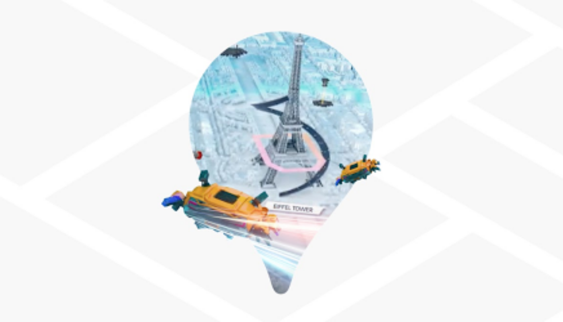 Built with the Google Maps Platform Gaming solution