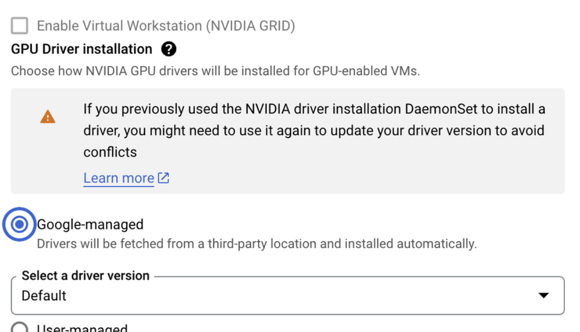 Automatic driver installation simplifies using NVIDIA GPUs in GKE