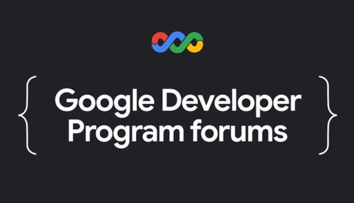 Announcing the new Google Developer Program forums