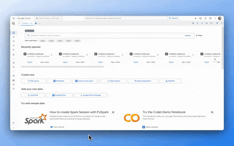 AI/ML-ready Apache Spark with Dataproc