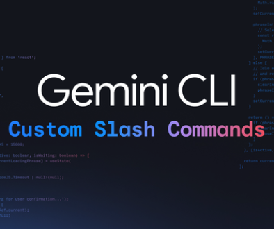 Gemini CLI: Custom slash commands