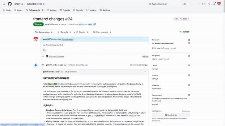 A deep dive into code reviews with Gemini Code Assist in GitHub