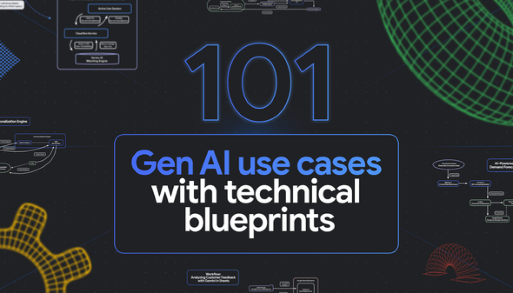 101+ gen AI use cases with technical blueprints