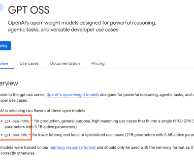 Run OpenAI’s new gpt-oss model at scale with Google Kubernetes Engine
