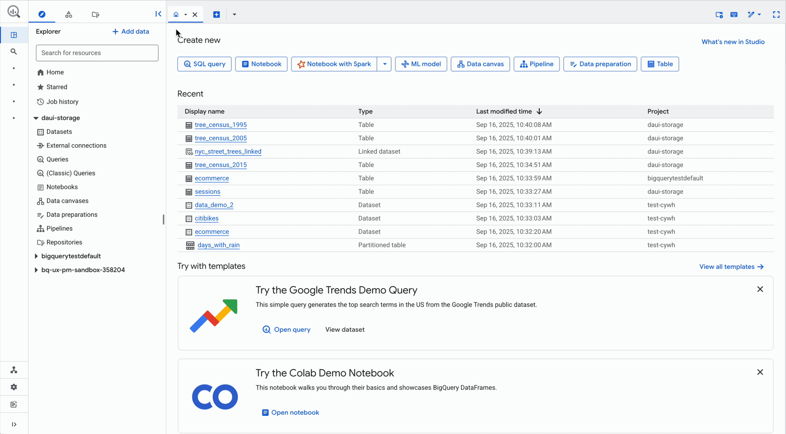 New BigQuery Studio experience: Boost your data analysis productivity