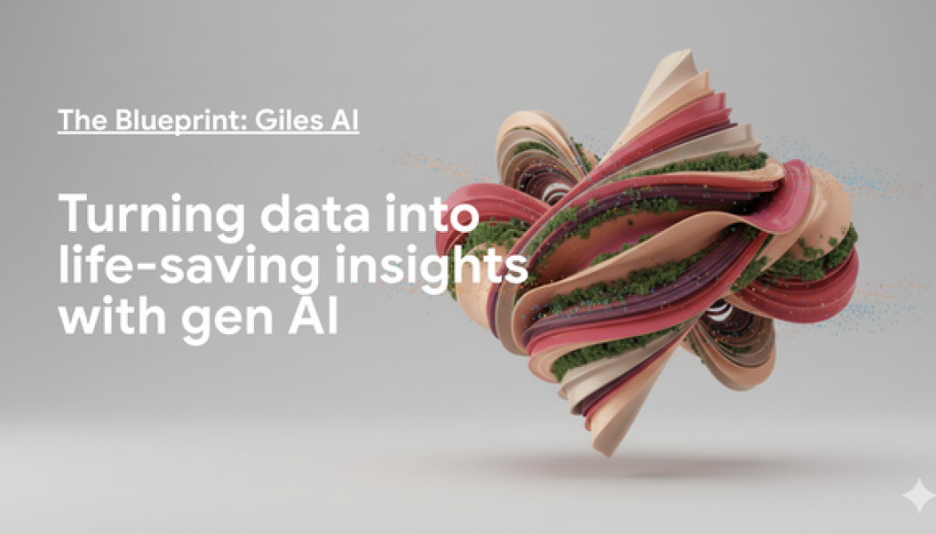The Blueprint: How Giles AI transforms medical research with conversational AI The Blueprint: How Giles AI transforms medical research with conversational AI