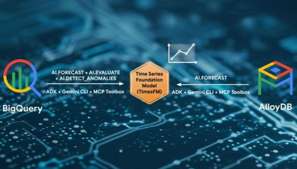 TimesFM in Data Cloud: The future of forecasting in BigQuery and AlloyDB