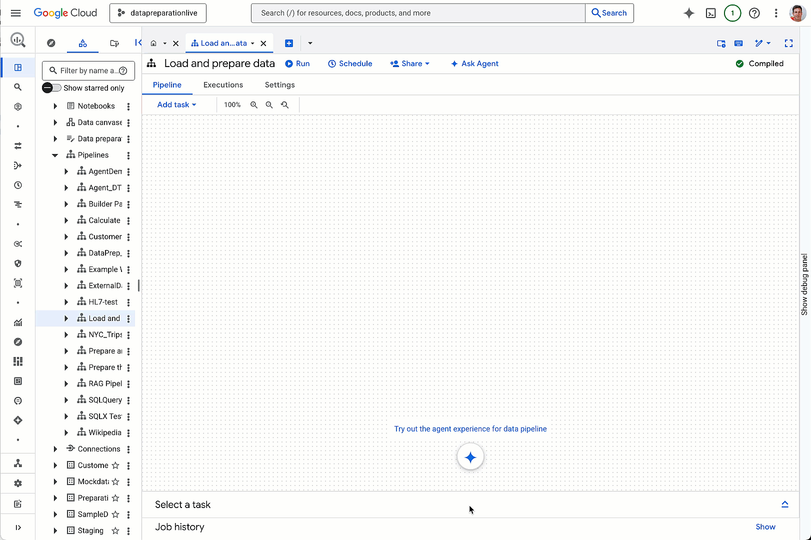 The Data Engineering Agent is now in preview