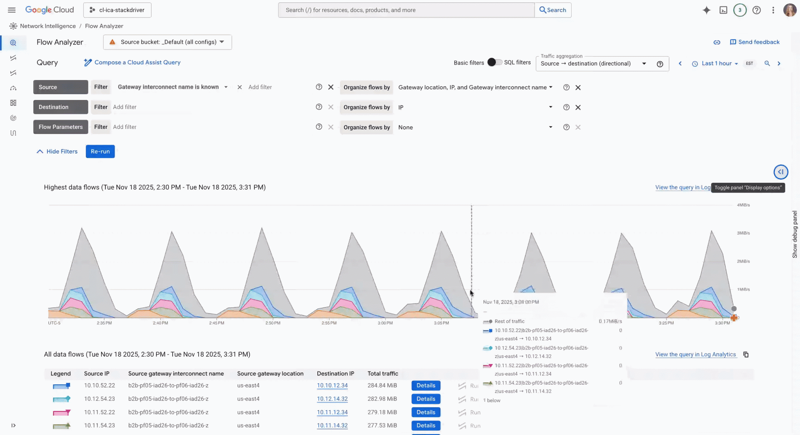 Gain Cross-Cloud Network traffic insights with VPC Flow Logs and Flow Analyzer