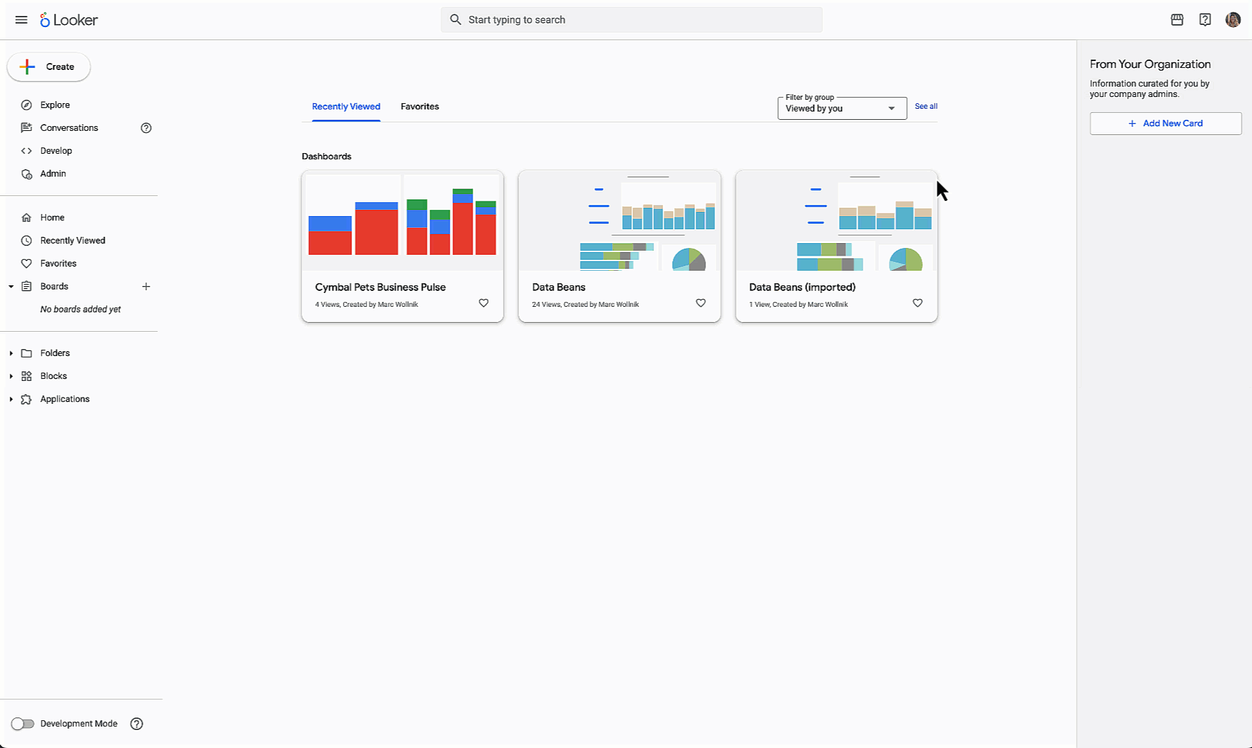 New in Looker: self-service Explores, tabbed dashboards, and custom themes