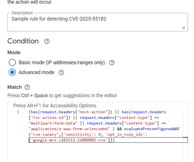 Responding to CVE-2025-55182: Secure your React and Next.js workloads